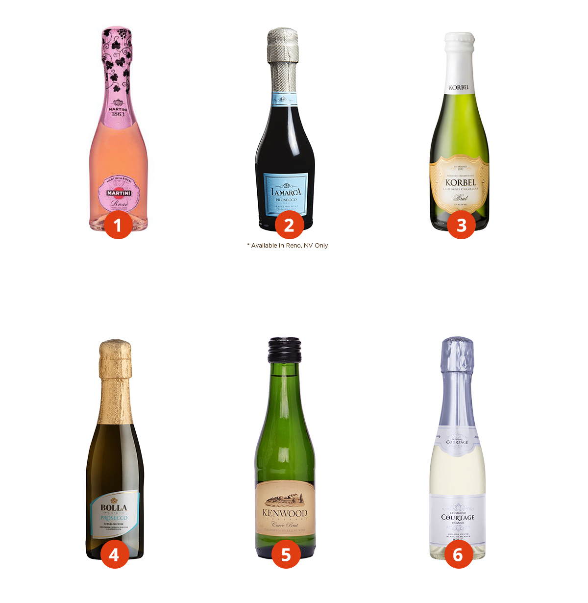 Single serve wines in your market.