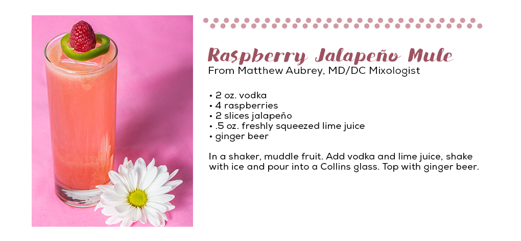 Raspberry Jalapeno Mule