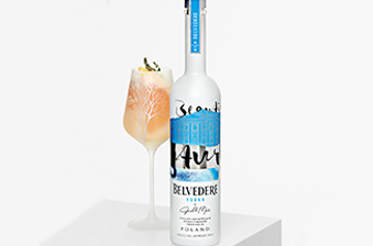 Belvedere bottle and cocktail