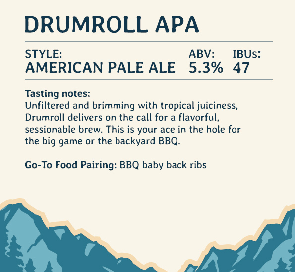 Odell Brewing Co - Drumroll Description