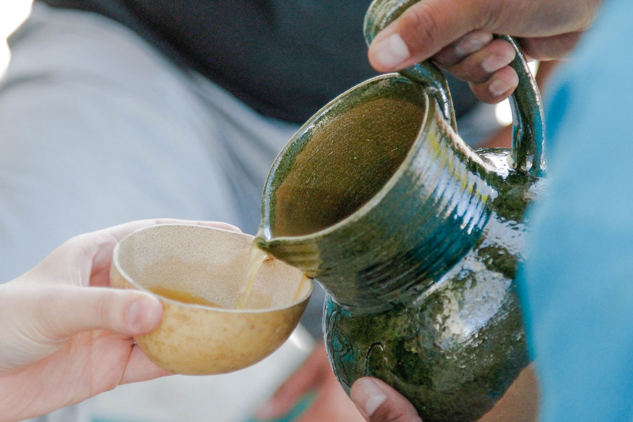 Serving Montelobos Mezcal