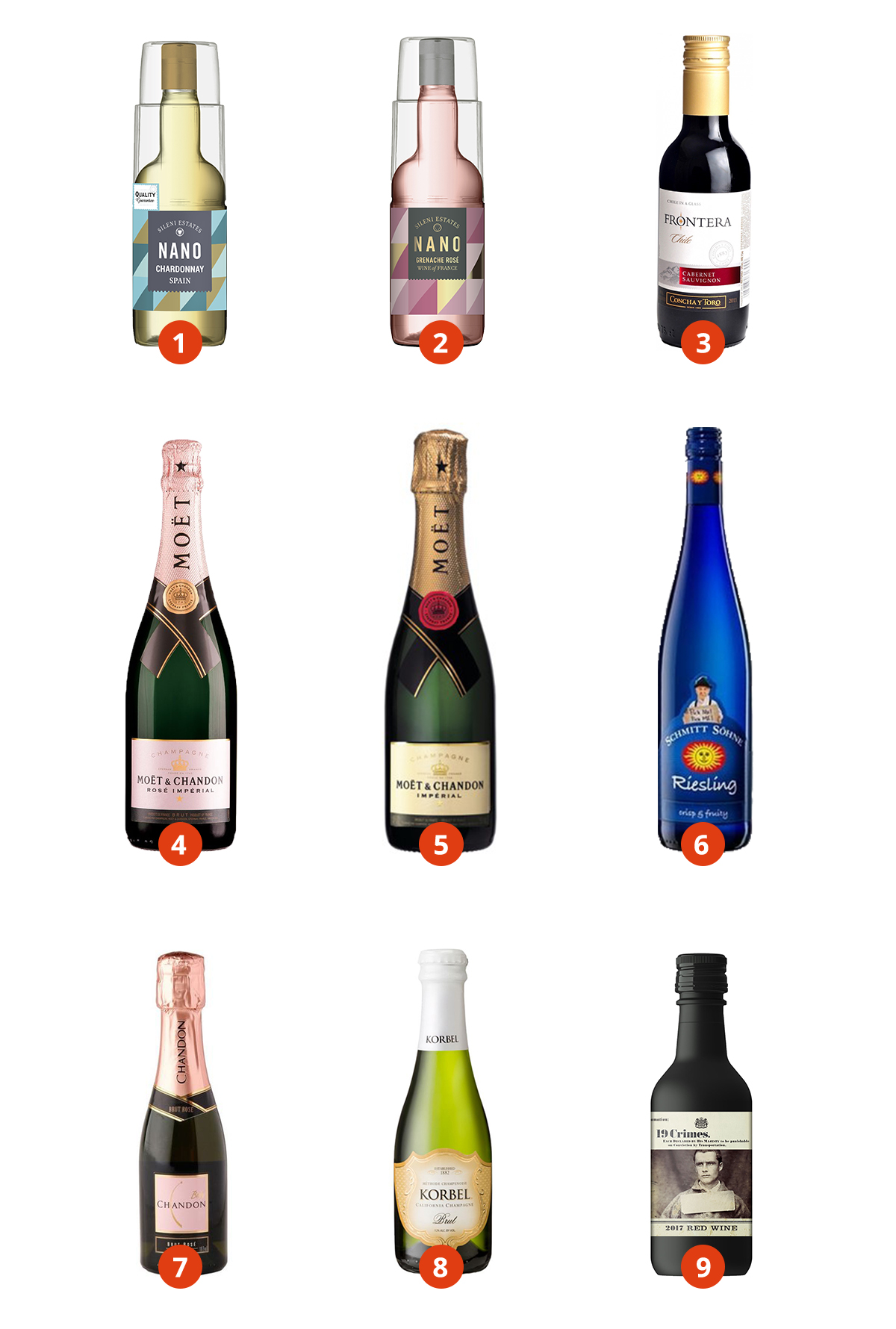 Single serve wines in your market.