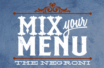 Mix Your Menu Negroni