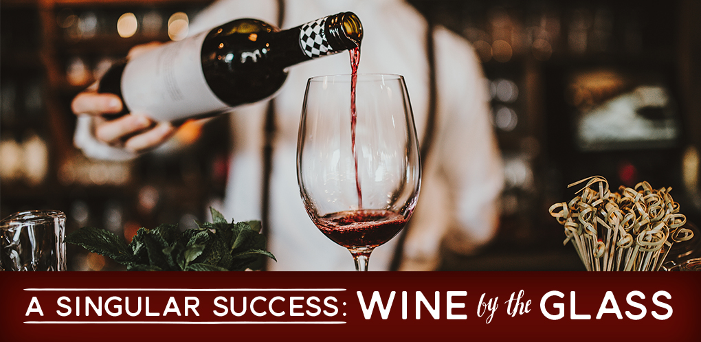 Wine by the glass header