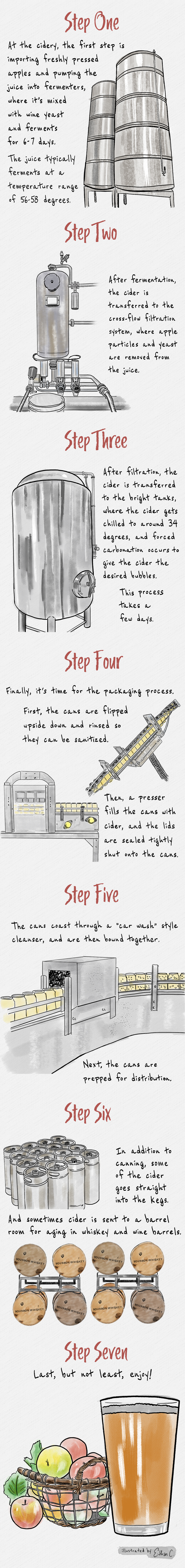 Illustrated guide to Cider