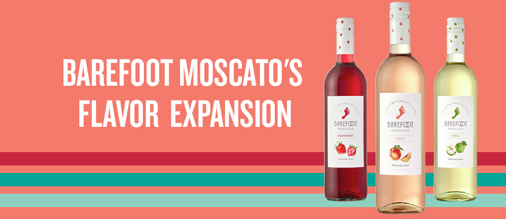 Barefoot moscato label