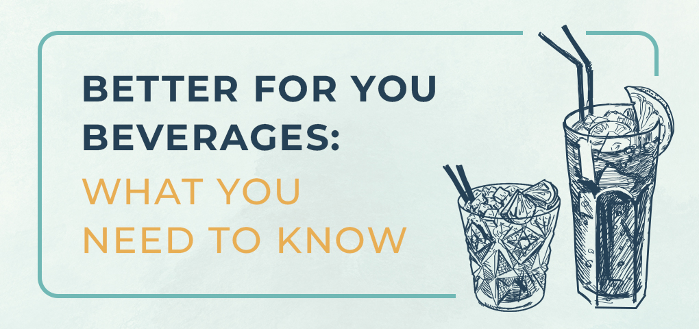 Better for You Beverage Header