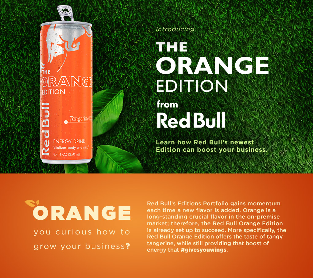 Red Bull Orange Header Image