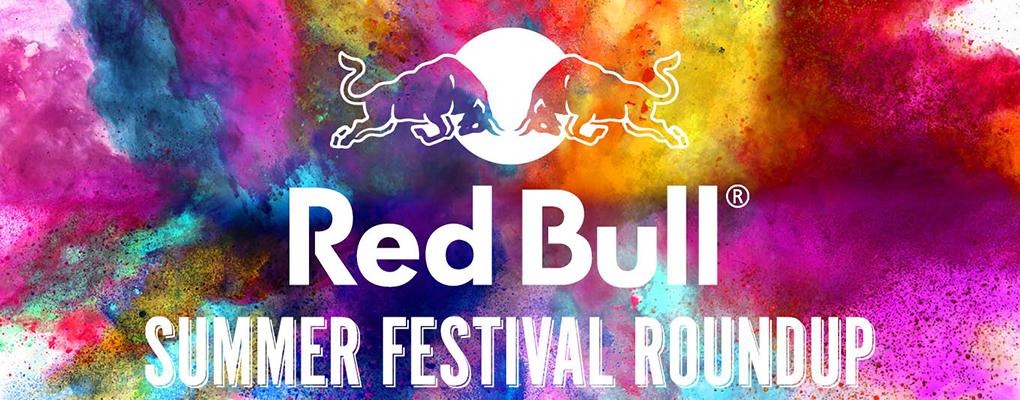 Red Bull Summer Festivals Header Image