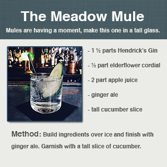 Meadow Mule cocktail recipe