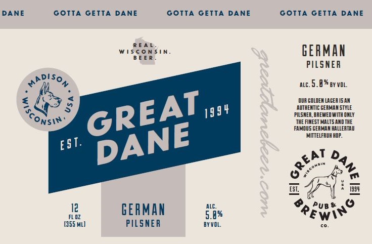 Great Dane German Pilsner
