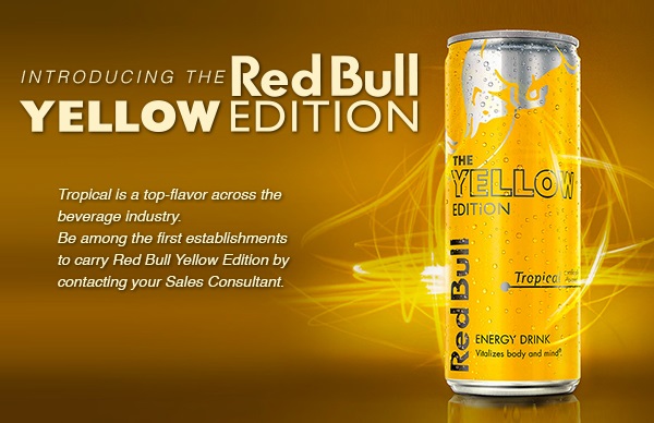 Red Bull Yellow Edition