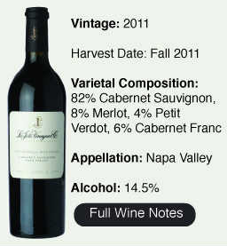 2011 La Jota Howell Mountain Cabernet Sauvignon