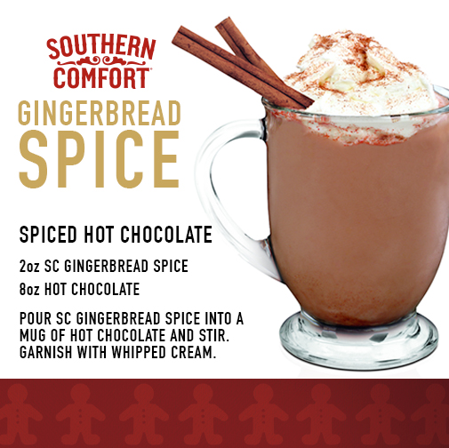 Gingerbread spiced hot chocolate recipe