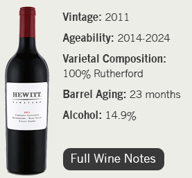 2011 Hewitt Cabernet Sauvignon