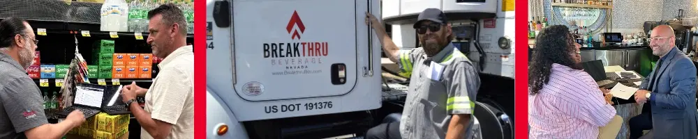 Breakthru customer and driver