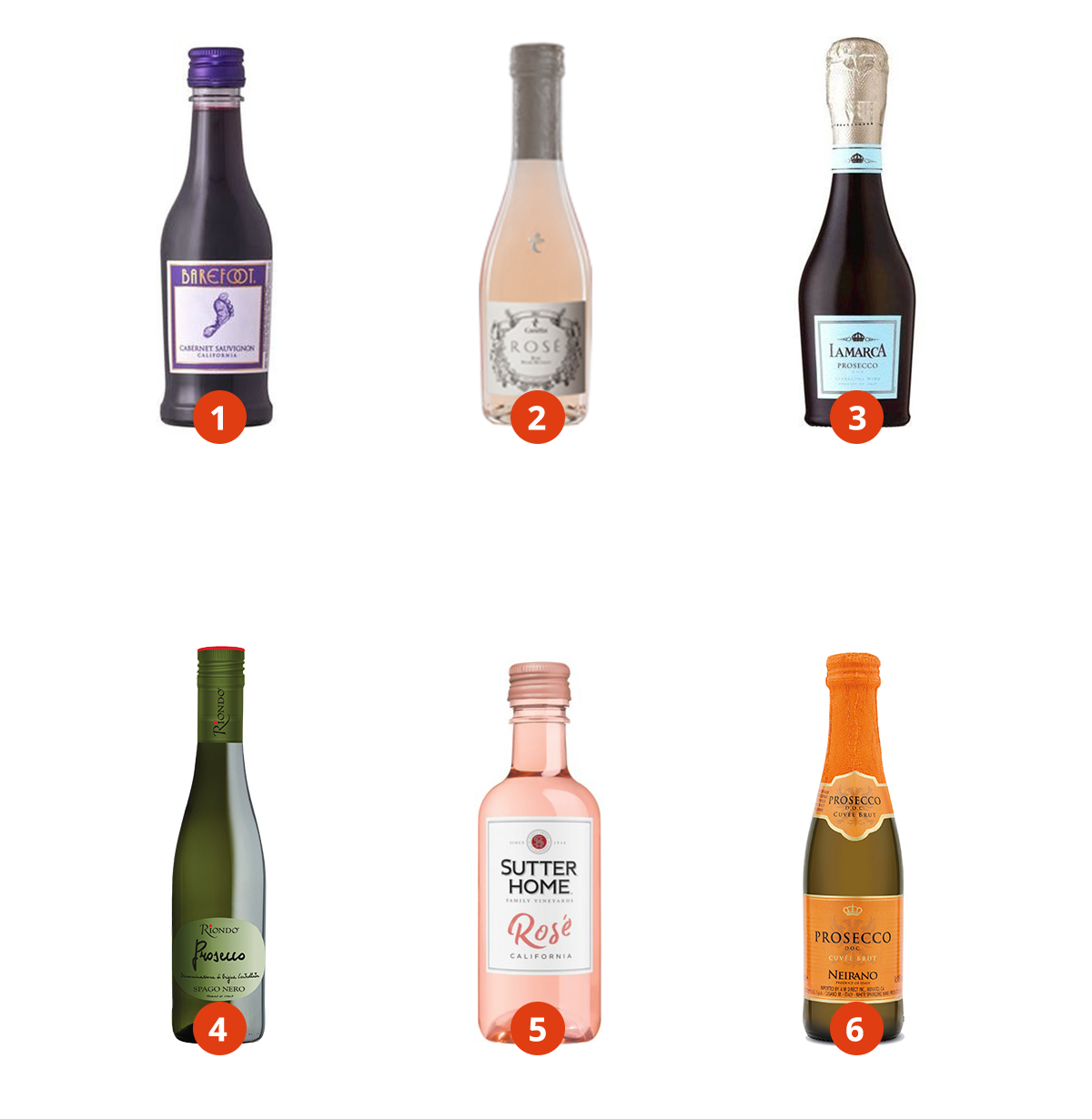 Single serve wines in your market.