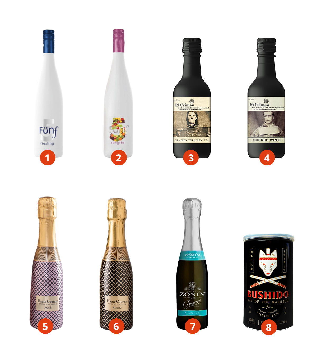 Single serve wines in your market. 