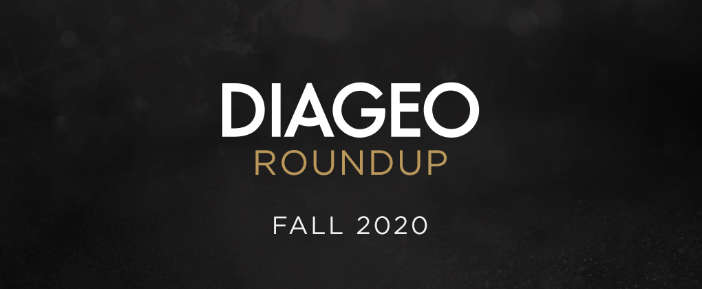 diageo roundup fall 2020 header image