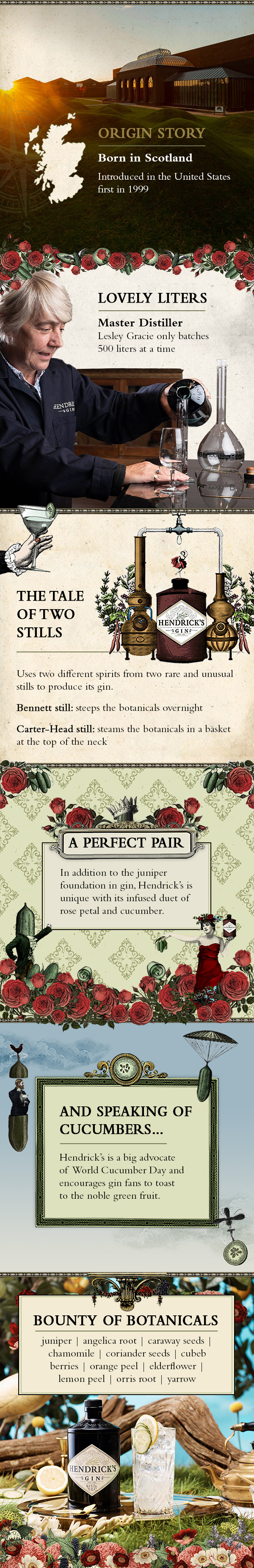 SYTYK Hendricks Gin Infographic