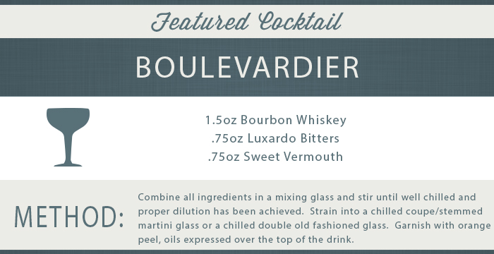 boulevardier cocktail recipe