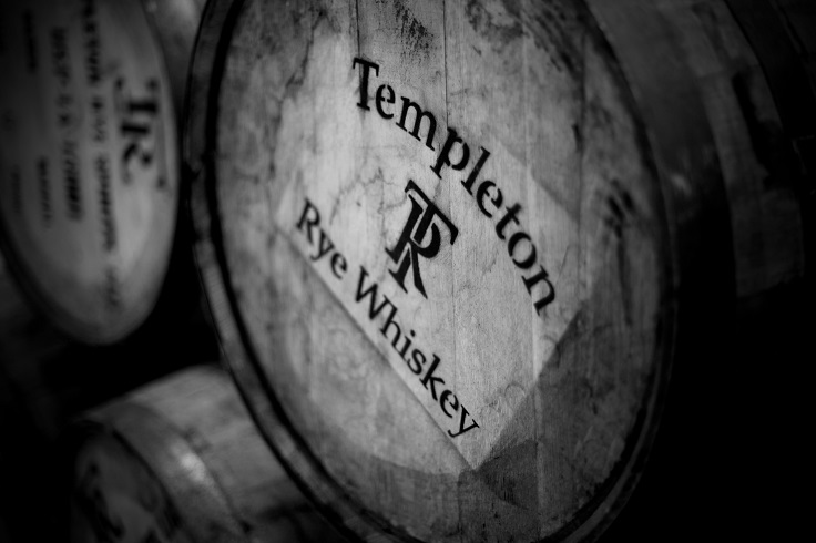 Templeton Rye Whiskey barrel