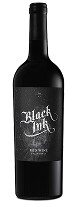 Black Ink Wine bottle