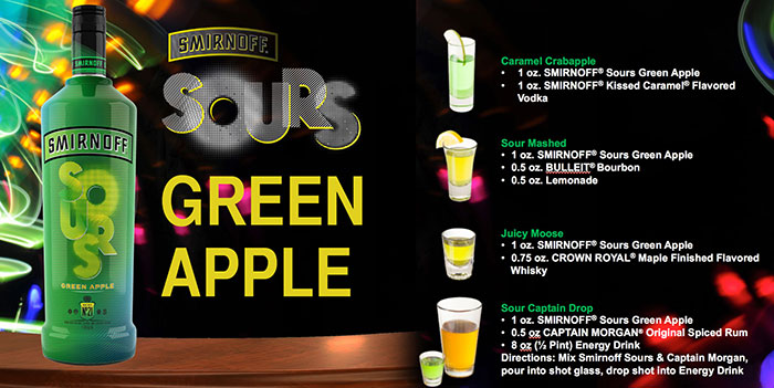 Smirnoff Sours Green Apple